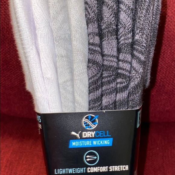 PUMA Ladies 8 Pair No Show Sneaker Socks - Picture 2 of 7